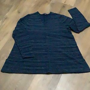 J Jill long sleeve V neck top